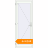 Pricing Entrance doors 845x2260 mm DOOR KORSA ENERGY-SAVING REHAU SYNEGO RAL 9016 Traffic white two-sided. Price: €645.31