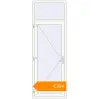 Pricing Entrance doors 900x2600 mm DOOR KORSA BASE REHAU EURO 60 RAL 9016 Traffic white two-sided. Price: €393.87