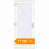 Pricing Entrance doors 900x2100 mm DOOR KORSA OPTIMUM REHAU BRILLANT RAL 9016 Traffic white two-sided. Price: 17 709.48 UAH