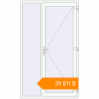 Pricing Entrance doors 1400x2350 mm DOOR KORSA ENERGY-SAVING REHAU SYNEGO RAL 9016 Traffic white two-sided. Price: ₴39,811.19