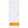Pricing Entrance doors 845x2260 mm DOOR KORSA ENERGY-SAVING REHAU SYNEGO RAL 9016 Traffic white two-sided. Price: ₴27,966.66