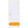 Pricing Entrance doors 904x2320 mm DOOR KORSA ENERGY-SAVING REHAU SYNEGO RAL 9016 Traffic white two-sided. Price: ₴25,490.70
