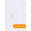 Pricing Entrance doors 1400x2100 mm DOOR KORSA ENERGY-SAVING REHAU SYNEGO RAL 9016 Traffic white two-sided. Price: 24 689.83 UAH