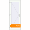 Pricing Entrance doors 845x2260 mm DOOR KORSA ENERGY-SAVING REHAU SYNEGO RAL 9016 Traffic white two-sided. Price: €645.31