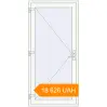 Pricing Entrance doors 1000x2100 mm DOOR KORSA OPTIMUM REHAU BRILLANT RAL 9016 Traffic white two-sided. Price: 18 626.41 UAH