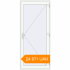 Pricing Entrance doors 1040x2360 mm DOOR KORSA ENERGY-SAVING REHAU SYNEGO RAL 9016 Traffic white two-sided. Price: 24 671.38 UAH