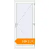 Pricing Entrance doors 1030x2360 mm DOOR KORSA ENERGY-SAVING REHAU SYNEGO RAL 9016 Traffic white two-sided. Price: €768.60