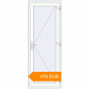 Pricing Entrance doors 800x2100 mm DOOR KORSA OPTIMUM REHAU BRILLANT RAL 9016 Traffic white two-sided. Price: €478.73