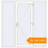 Pricing Entrance doors 2000x2100 mm DOOR KORSA ENERGY-SAVING REHAU SYNEGO RAL 9016 Traffic white two-sided. Price: ₴34,163.60