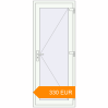 Pricing Entrance doors 800x2000 mm DOOR KORSA BASE REHAU EURO 60 RAL 9016 Traffic white two-sided. Price: 330.24 EUR