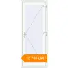 Pricing Entrance doors 800x2000 mm DOOR KORSA BASE REHAU EURO 60 RAL 9016 Traffic white two-sided. Price: ₴13,738.74