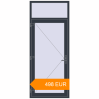 Pricing Entrance doors 1000x2450 mm DOOR KORSA BASE REHAU EURO 60 ANTHRACITE_GREY_STRUKTURAL two-sided. Price: 498.14 EUR