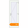 Pricing Internal doors 700x2050 mm INTERIOR door (Z74/60) opens  inside RAL 9016 Traffic white two-sided. Price: $311.20