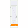 Pricing Internal doors 645x2400 mm INTERIOR door (Z74/60) opens  inside RAL 9016 Traffic white two-sided. Price: ₴16,868.03