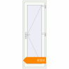Pricing Internal doors 700x2050 mm INTERIOR door (Z74/60) opens  inside RAL 9016 Traffic white two-sided. Price: €223.59