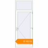 Pricing Internal doors 945x2500 mm INTERIOR door (Z74/60) opens  inside RAL 9016 Traffic white two-sided. Price: ₴19,951.20