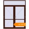 Pricing Internal doors 1960x2500 mm INTERIOR door (Т94/60) opens to the outside BLACK_CHERRY two-sided. Price: ₴42,106.51