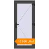 Pricing Internal doors 900x2050 mm INTERIOR door (Z74/60) opens  inside BASALT_GREY two-sided. Price: ₴16,686.29