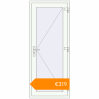 Pricing Internal doors 800x1950 mm INTERIOR door (Z74/60) opens  inside RAL 9016 Traffic white two-sided. Price: €319.09