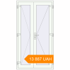 Pricing Internal doors 1100x2050 mm INTERIOR door (Z74/60) opens  inside RAL 9016 Traffic white two-sided. Price: 13 887.33 UAH