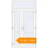 Pricing Internal doors 1300x2500 mm INTERIOR door (Z74/60) opens  inside RAL 9016 Traffic white two-sided. Price: ₴18,820.52