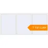 Pricing Tilt-and-Turn 3000x1360 mm KORSA STANDARD (Euro 70) RAL 9016 Traffic white two-sided. Price: 7 191.49 UAH