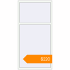 Pricing Tilt-and-Turn 1000x2000 mm KORSA ENERGY-SAVING (SYNEGO MD) RAL 9016 Traffic white two-sided. Price: $220.10