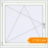 Pricing Tilt-and-Turn 1000x1000 mm KORSA STANDARD (Euro 70) RAL 9016 Traffic white two-sided. Price: 3 700.18 UAH