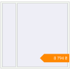 Pricing Tilt-and-Turn 2160x2100 mm KORSA Altest Pony 375 RAL 9016 Traffic white two-sided. Price: ₴8,794.49