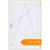 Pricing Tilt-and-Turn 1000x1500 mm KORSA STANDARD (Euro 70) RAL 9016 Traffic white two-sided. Price: 127.48 EUR