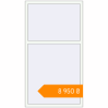 Pricing Tilt-and-Turn 1010x1850 mm KORSA STANDARD-RENOVATION (Euro 70) RAL 9016 Traffic white two-sided. Price: ₴8,949.77