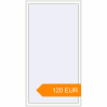 Pricing Tilt-and-Turn 945x1800 mm KORSA ENERGY-SAVING (SYNEGO MD) RAL 9016 Traffic white two-sided. Price: 120.02 EUR