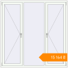 Pricing Tilt-and-Turn 1800x1800 mm KORSA Altest Pony 375 RAL 9016 Traffic white two-sided. Price: ₴15,164.46