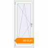 Pricing Tilt-and-Turn 620x1480 mm KORSA STANDARD (Euro 70) RAL 9016 Traffic white two-sided. Price: €98.94