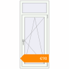 Pricing Tilt-and-Turn 650x1530 mm KORSA BASE (Euro-Design 60) RAL 9016 Traffic white two-sided. Price: €98.28