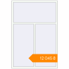 Pricing Tilt-and-Turn 1377x2032 mm KORSA ENERGY-SAVING (SYNEGO MD) RAL 9016 Traffic white two-sided. Price: ₴12,045.15