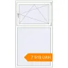 Pricing Tilt-and-Turn 1000x1800 mm KORSA ENERGY-SAVING (SYNEGO MD) RAL 9016 Traffic white two-sided. Price: ₴7,919.14