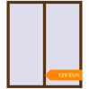 Pricing Tilt-and-Turn 1300x1500 mm KORSA BASE (Euro-Design 60) WALNUT two-sided. Price: 128.56 EUR