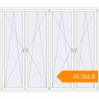 Pricing Tilt-and-Turn 2800x2400 mm KORSA ENERGY-SAVING (SYNEGO MD) RAL 9016 Traffic white two-sided. Price: ₴45,266.29