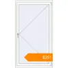 Pricing Tilt-and-Turn 1028x1841 mm KORSA ENERGY-SAVING (SYNEGO MD) RAL 9016 Traffic white two-sided. Price: $251.22