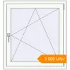 Pricing Tilt-and-Turn 865x940 mm KORSA STANDARD (Euro 70) RAL 9016 Traffic white two-sided. Price: 3 897.8 UAH