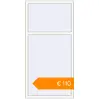 Pricing Tilt-and-Turn 900x1800 mm KORSA BRILLANT RAL 9016 Traffic white two-sided. Price: €110.44