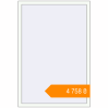 Pricing Tilt-and-Turn 1050x1550 mm KORSA BRILLANT RAL 9016 Traffic white two-sided. Price: ₴4,758.00