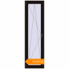Pricing Tilt-and-Turn 600x2100 mm KORSA ENERGY-SAVING (SYNEGO MD) BLACK_BROWN two-sided. Price: ₴10,479.44