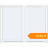 Pricing Tilt-and-Turn 1500x1200 mm KORSA BASE (Euro-Design 60) RAL 9016 Traffic white two-sided. Price: 84.16 EUR