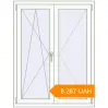 Pricing Tilt-and-Turn 1035x1350 mm KORSA STANDARD (Euro 70) RAL 9016 Traffic white two-sided. Price: ₴8,266.67