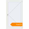 Pricing Tilt-and-Turn 1028x1841 mm KORSA ENERGY-SAVING (SYNEGO MD) RAL 9016 Traffic white two-sided. Price: ₴9,642.72