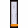 Pricing Tilt-and-Turn 600x2100 mm KORSA ENERGY-SAVING (SYNEGO MD) BLACK_BROWN two-sided. Price: €281.18