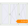 Pricing Tilt-and-Turn 1800x1500 mm KORSA ENERGY-SAVING (SYNEGO MD) RAL 9016 Traffic white two-sided. Price: ₴19,294.03