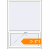 Pricing Tilt-and-Turn 1210x1730 mm KORSA STANDARD (Euro 70) RAL 9016 Traffic white two-sided. Price: ₴10,136.84